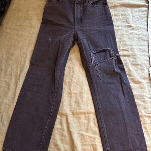 Abercrombie & Fitch Distressed Denim Ripped Jeans